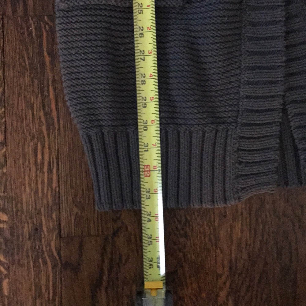 Cozy grey sweater dress - Picture 4 of 6